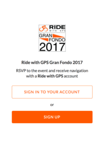 ride with gps app how to